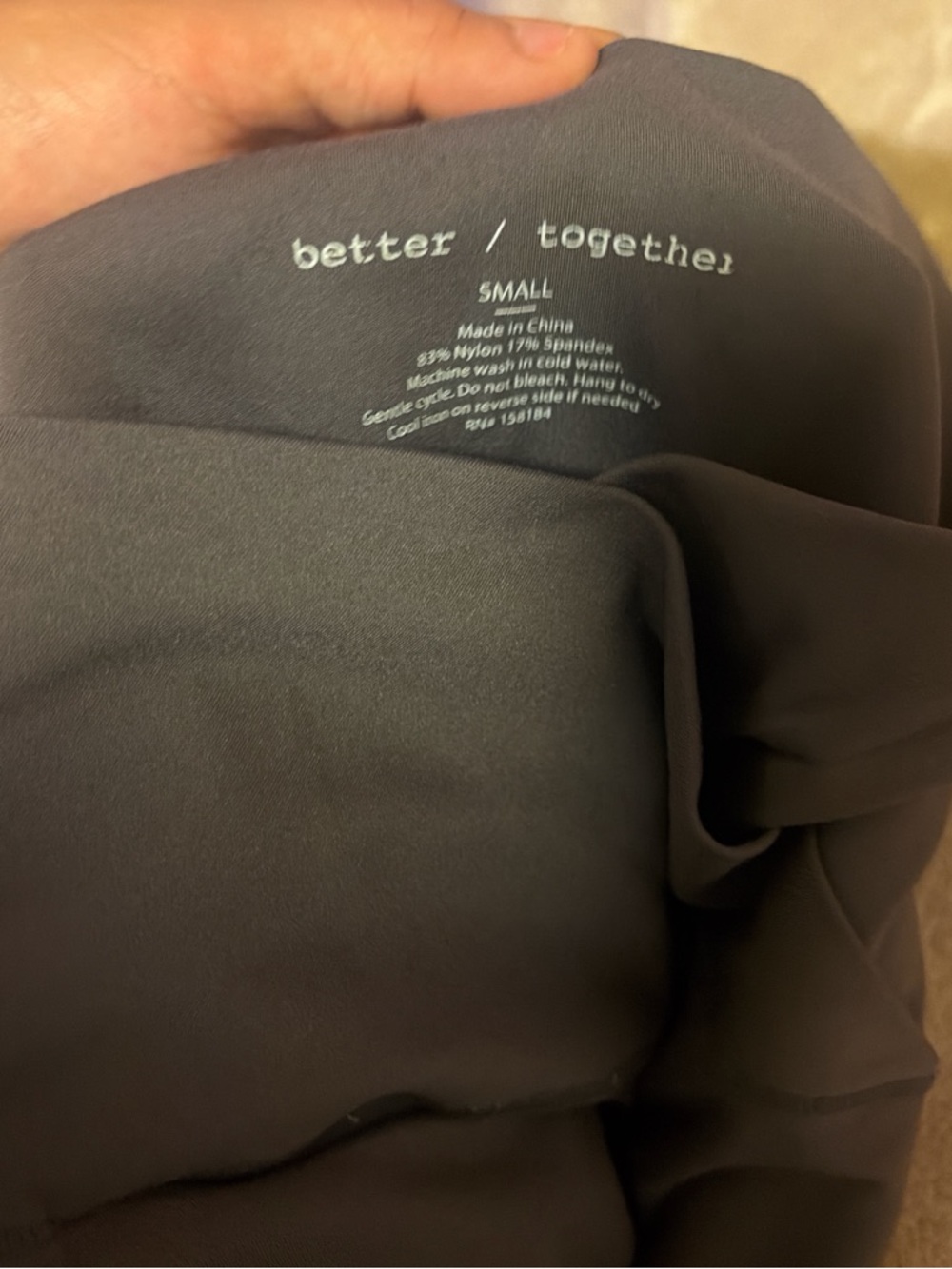 Better Together Charcoal Gray Bralette - Small